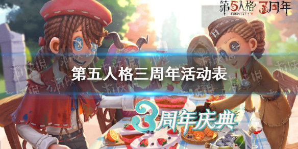 第五人格三周年活动什么时候结束 第五人格三周年活动表分享